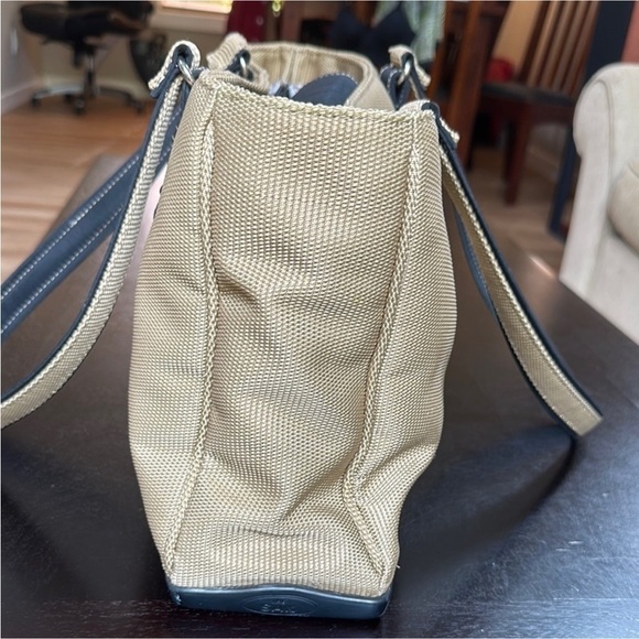 The Sak Cream and Black Shoulder Tote Bag - Picture 4 of 14